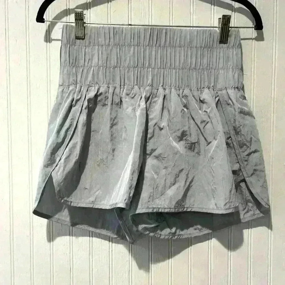Free People the way home lined athletic shorts Sz med. athleisure , gym, workout - Picture 1 of 4